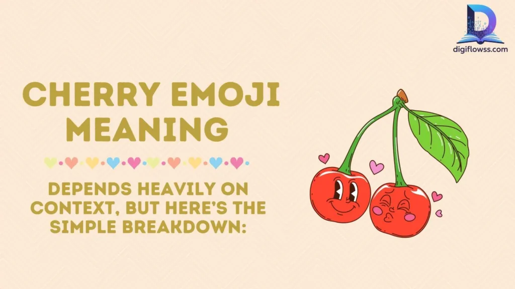 cherry emoji meaning