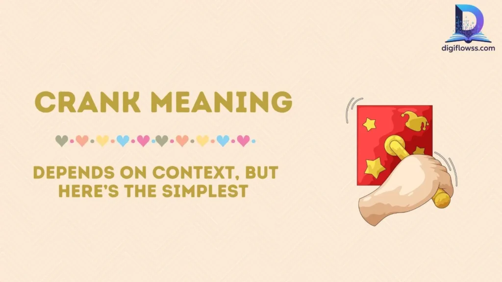crank meaning