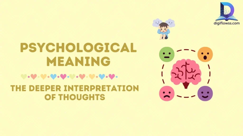 psychological meaning