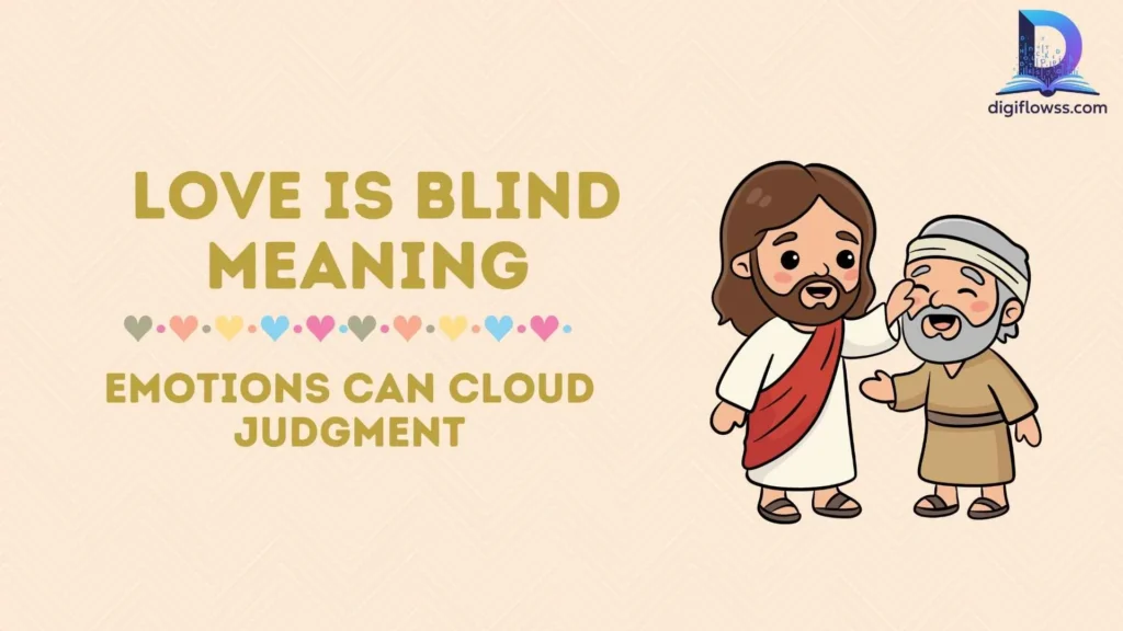 love is blind meaning