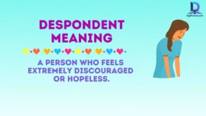 despondent meaning